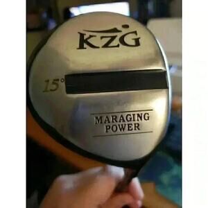 KZG Maraging Power 3 Wood 15 deg. Graphite Shaft Tour Prolite GraphAlloy